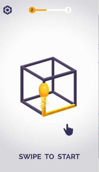 彩色线条3D手游app截图
