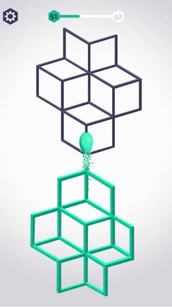 彩色线条3D手游app截图