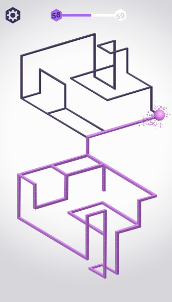 彩色线条3D手游app截图