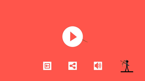 火柴人弓箭手射靶手游app截图