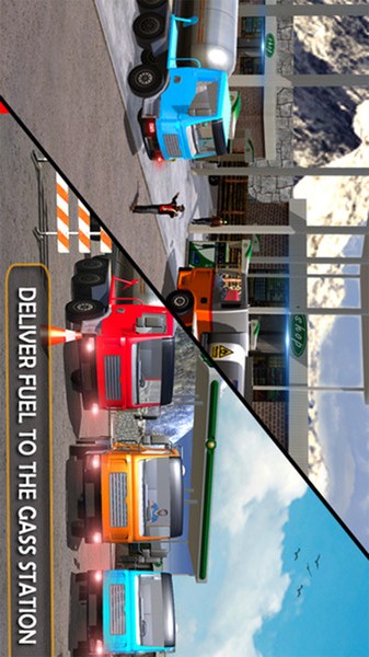 油罐运输车3D手游app截图