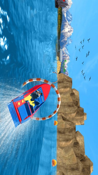 3D水上船驾驶模拟器手游app截图