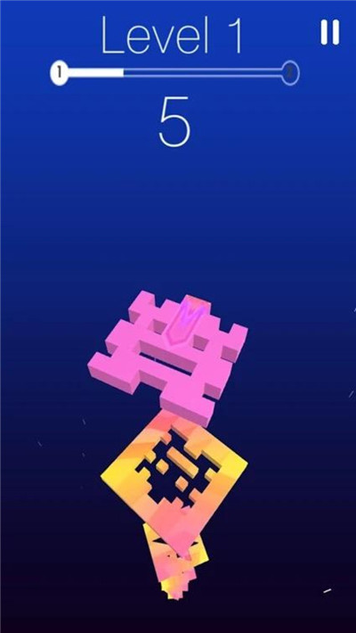下降的形状手游app截图