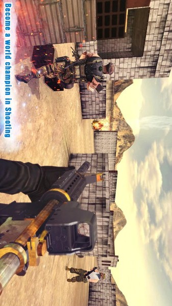 绝地战火：反恐突击手游app截图