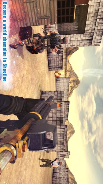 绝地战火：反恐突击手游app截图