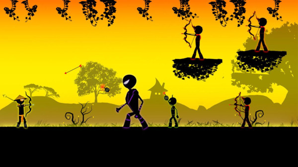 火柴箭手：战争游戏手游app截图