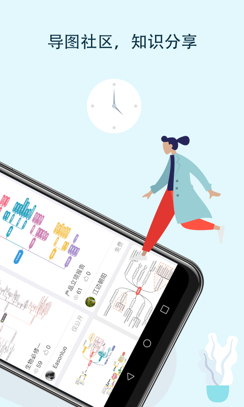 MindMaster思维导图手机软件app截图