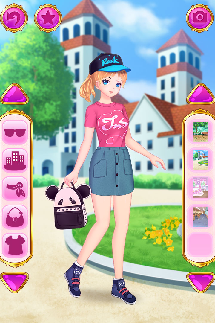 时尚女孩的装扮秀 九游版手游app截图