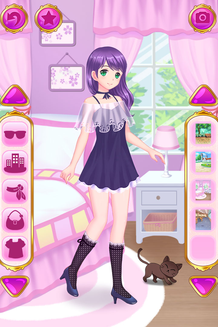 时尚女孩的装扮秀 九游版手游app截图