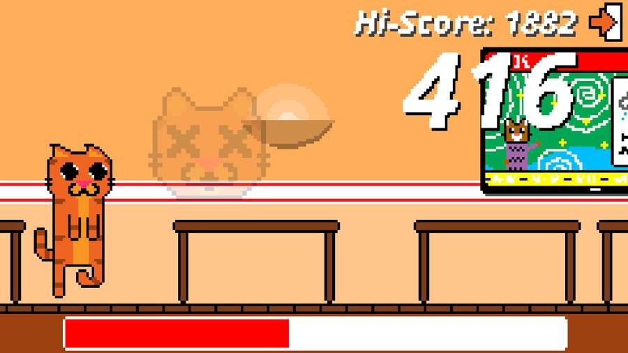 可爱掀桌猫手游app截图