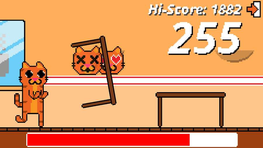 可爱掀桌猫手游app截图