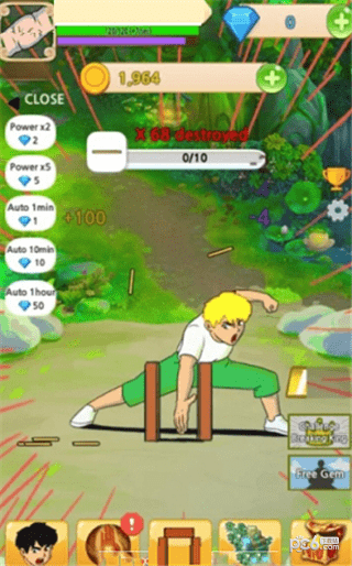 徒手劈砖手游app截图