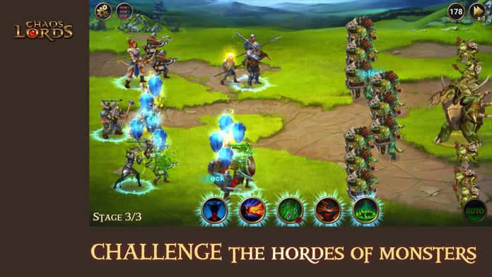 Chaos Lords：Tactical RPG手游app截图