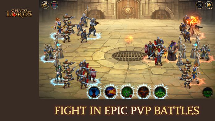 Chaos Lords：Tactical RPG手游app截图