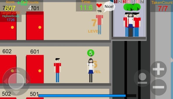 勤劳的电梯手游app截图