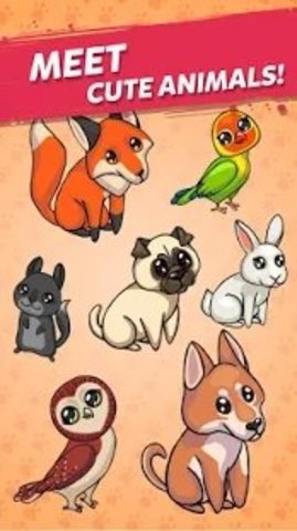 融合可爱的动物手游app截图