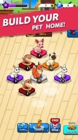 融合可爱的动物手游app截图
