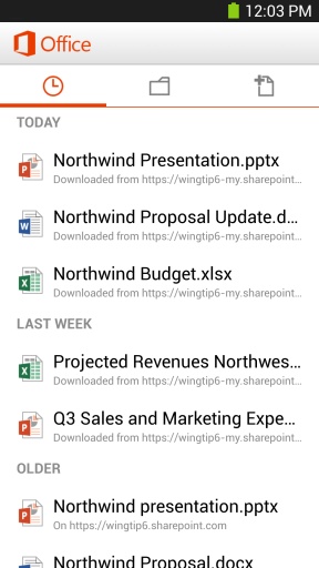 Microsoft Office手机软件app截图