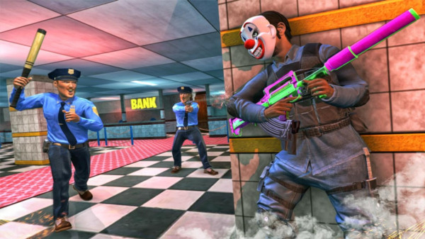银行抢劫模拟手游app截图