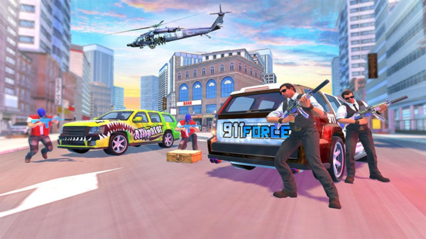 银行抢劫模拟手游app截图