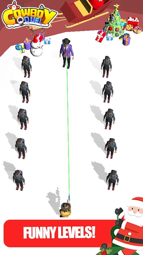 牛仔决斗乐趣射击手游app截图