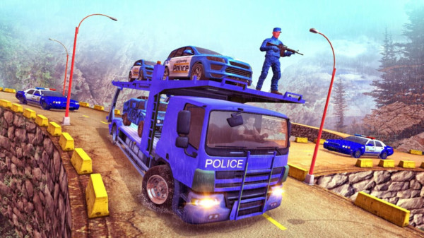 美国警车运输手游app截图