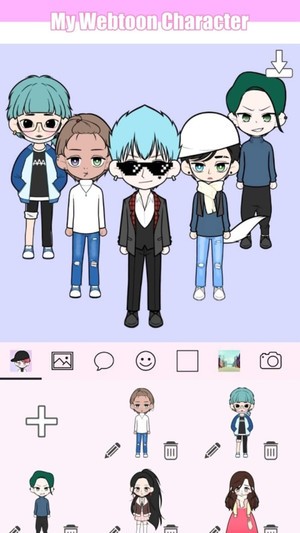 卡通换装游戏手游app截图