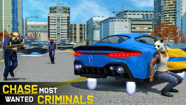 美国警察猫机器人手游app截图