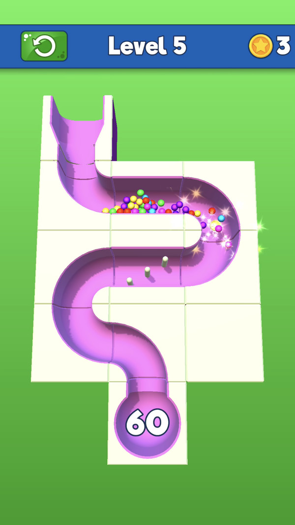 管道球球3D手游app截图