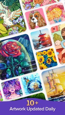 梦幻童话填色手游app截图
