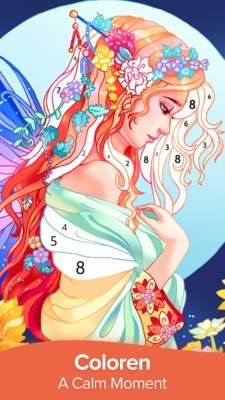梦幻童话填色手游app截图