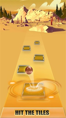瓷砖跳跃跳舞的球手游app截图