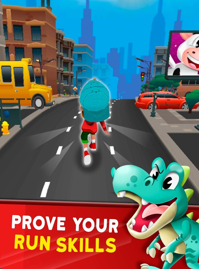 孩子们奔跑者手游app截图