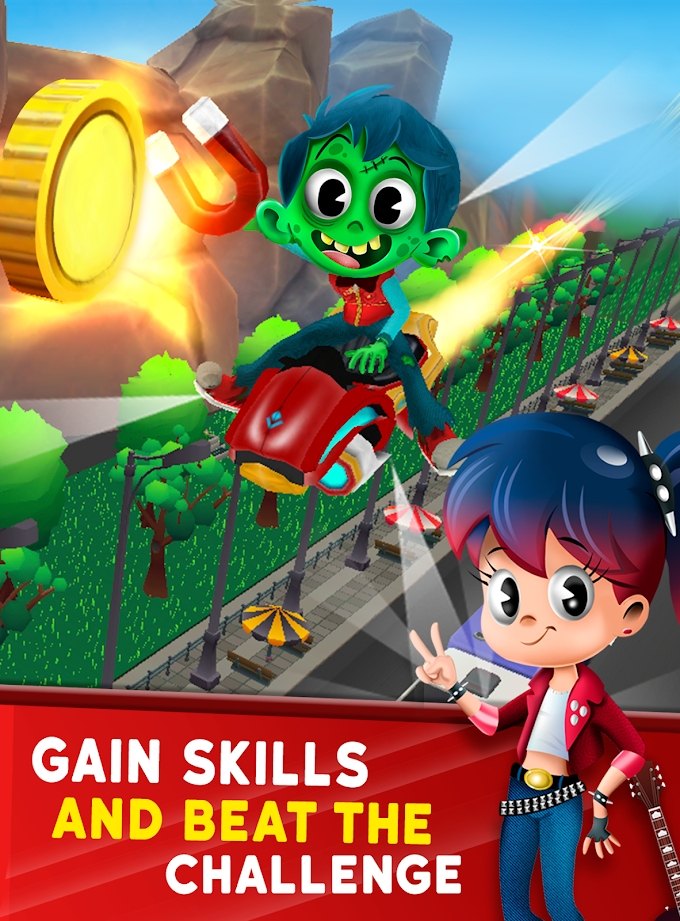孩子们奔跑者手游app截图