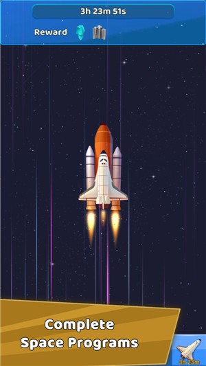 闲置太空竞赛手游app截图