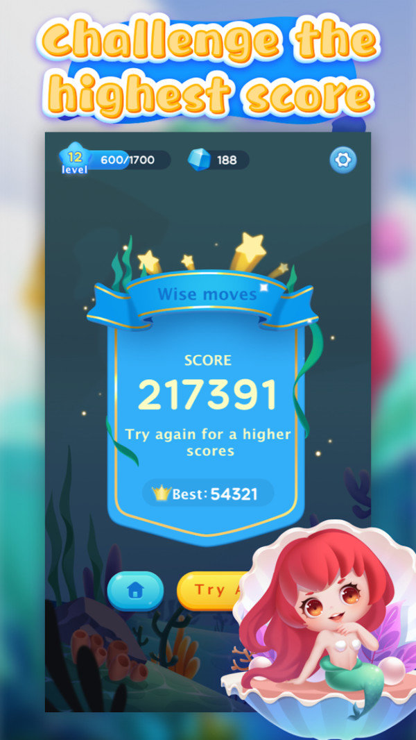 美人鱼的挑战手游app截图
