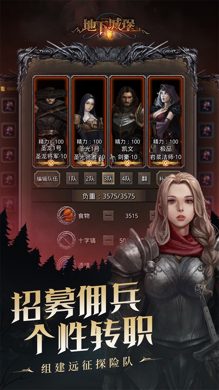 地下城堡2：黑暗觉醒手游app截图