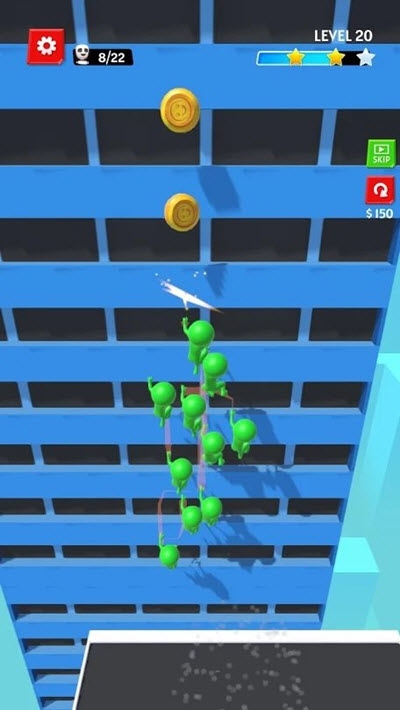 楼顶冲刺3D手游app截图