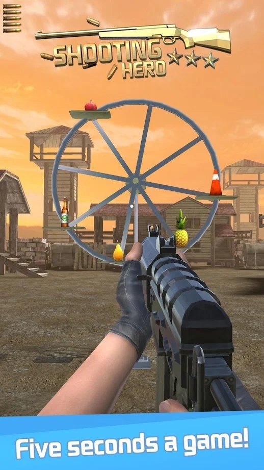 射击英雄枪靶射击手游app截图