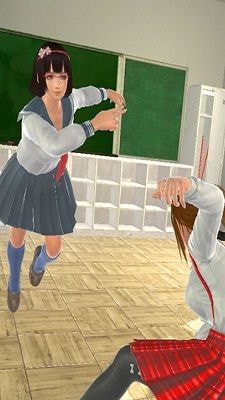 樱花校园格斗模拟器手游app截图