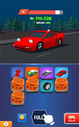 空闲汽车合并手游app截图