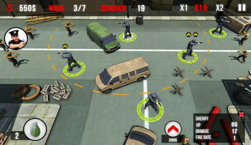 纽约警察僵尸防御3D手游app截图