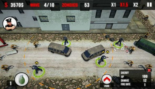 纽约警察僵尸防御3D手游app截图