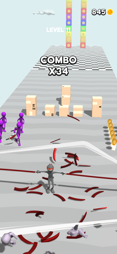 忍者旋转3D手游app截图