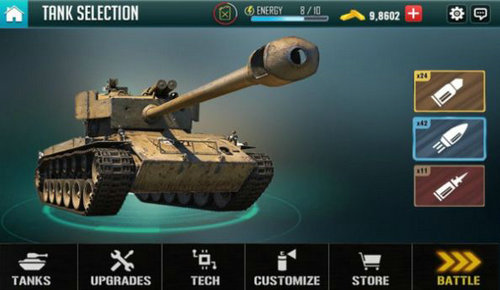坦克战争机器手游app截图