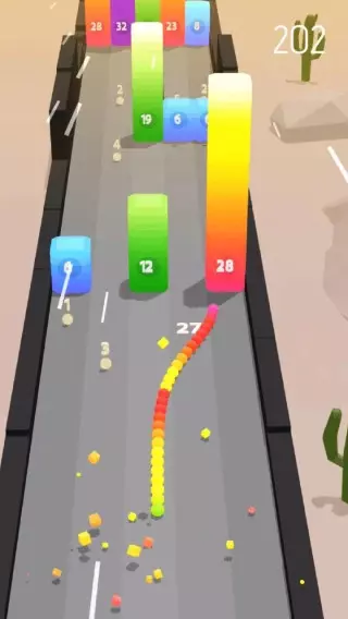 3D滑动小蛇手游app截图