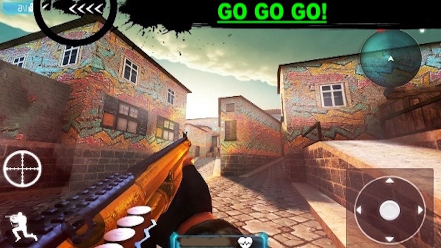 FPS突击队射击战争3D手游app截图