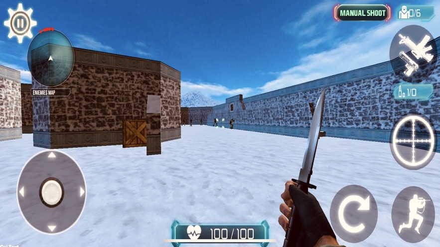 FPS突击队射击战争3D手游app截图