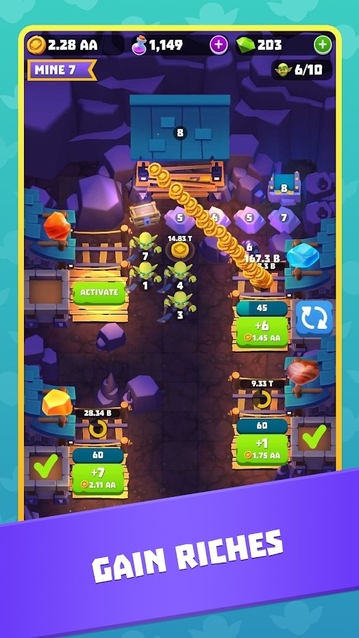 黄金和地精手游app截图