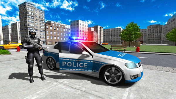 警车司机之城手游app截图